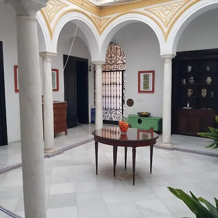 Casa S. XIX En Pleno Centro De Carmona Vila Exterior foto